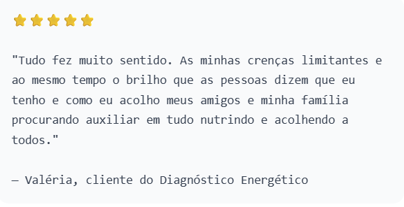 Depoimento de Valéria sobre o Diagnóstico Energético