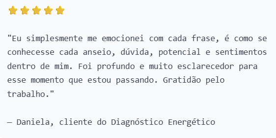 Depoimento de Daniela sobre o Diagnóstico Energético
