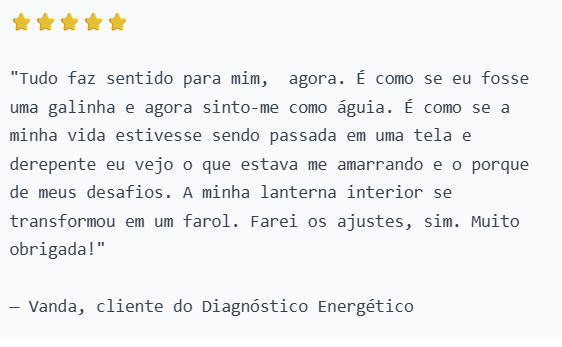 Depoimento de Vanda sobre o Diagnóstico Energético