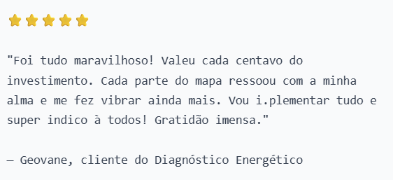 Depoimento de Geovane sobre o Diagnóstico Energético
