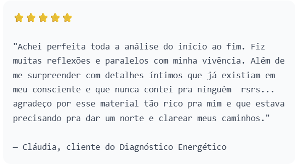 Depoimento de Cláudia sobre o Diagnóstico Energético