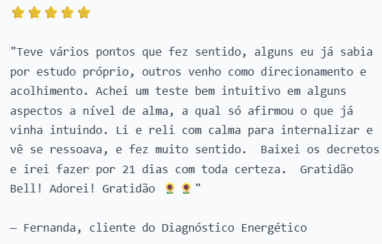 Depoimento de Fernanda sobre o Diagnóstico Energético